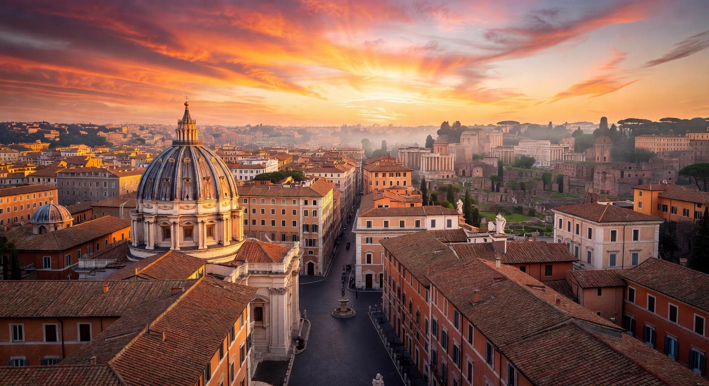 5 dagars Rome, Italy semester för Solo